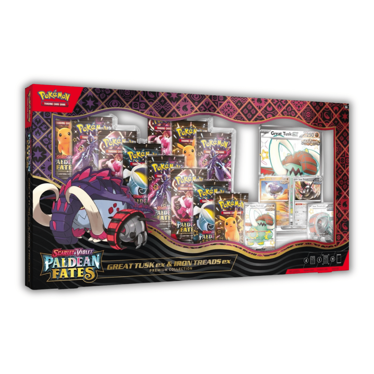 Great Tusk ex Premium Collection Box - QuickTCG LLC