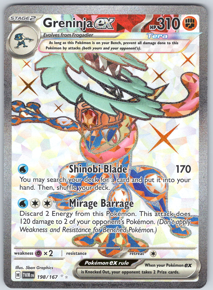 Greninja ex 198/167 - QuickTCG LLC