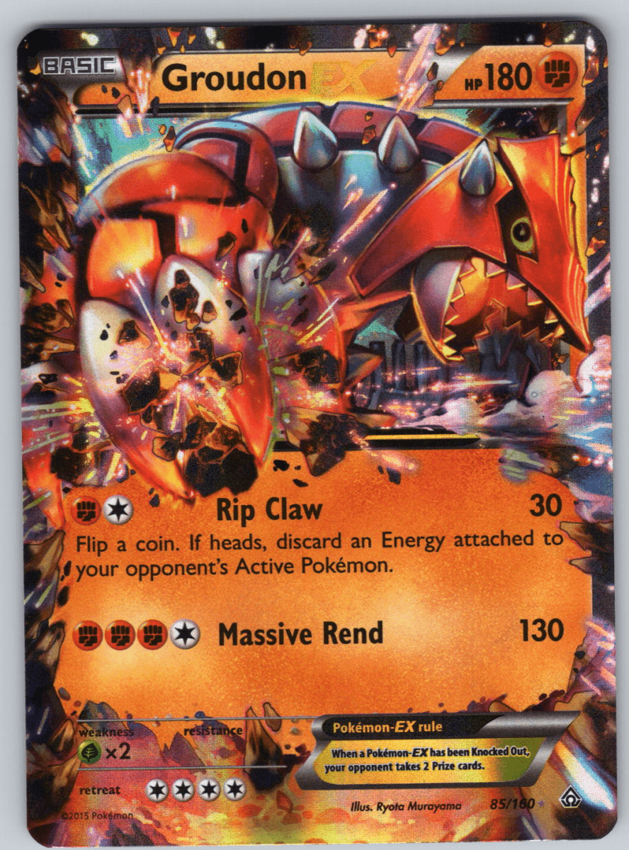 Groudon EX 85 - QuickTCG LLC