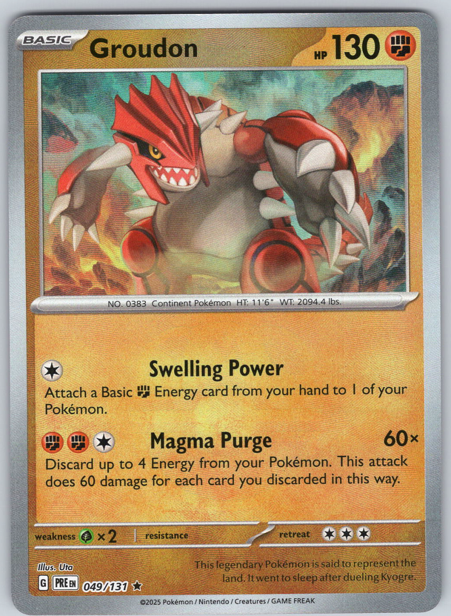 Groudon (Masterball) 049 - QuickTCG LLC