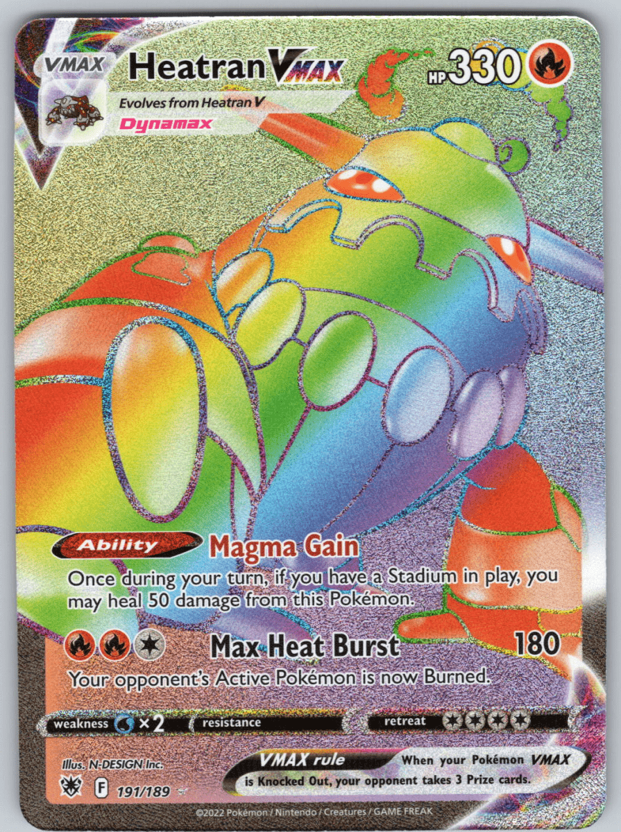 Heatran VMAX 191 - QuickTCG LLC