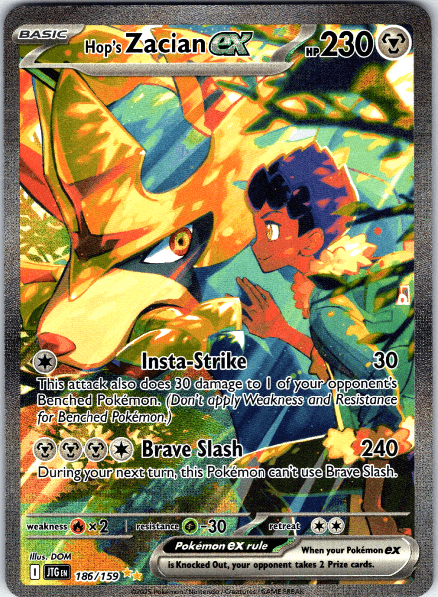 Hop's Zacian 186 - QuickTCG LLC