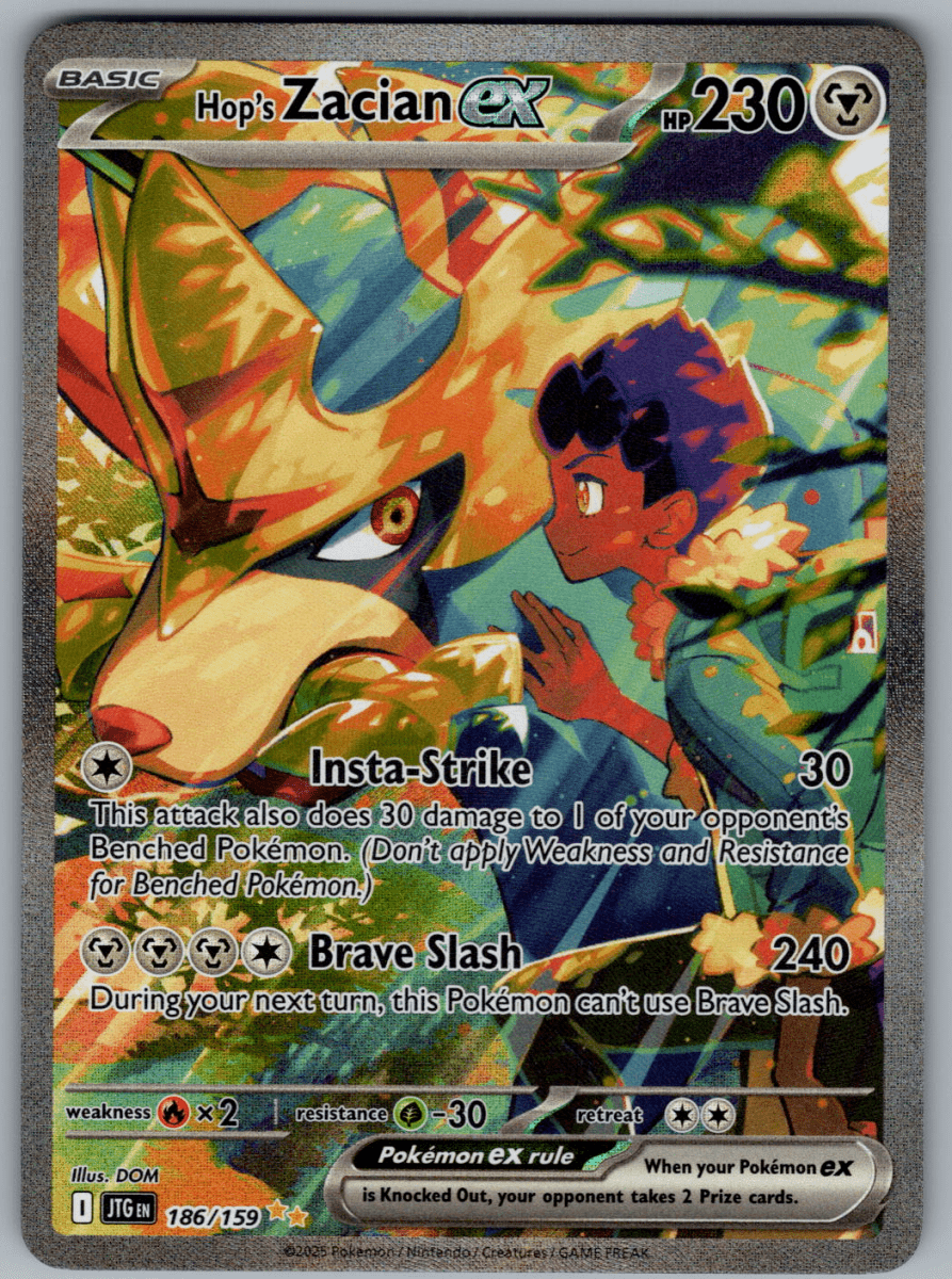 Hop's Zacian 186 - QuickTCG LLC