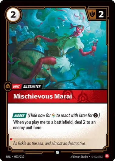 Mischievous Marai #003/219 Unleashed
