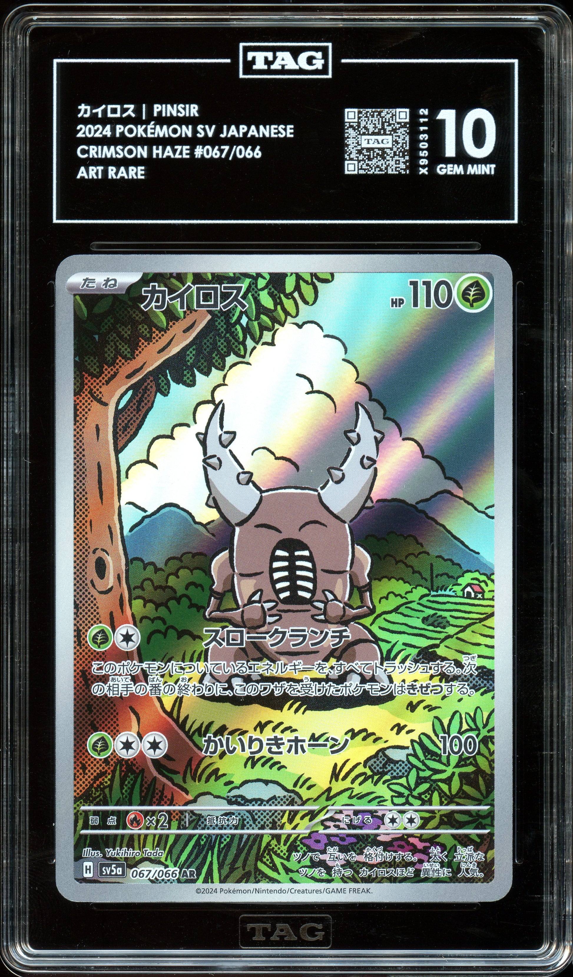 TAG 10 | Pinsir AR #067