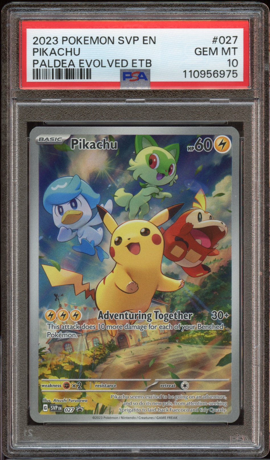 PSA 10 | Pikachu Promo #027