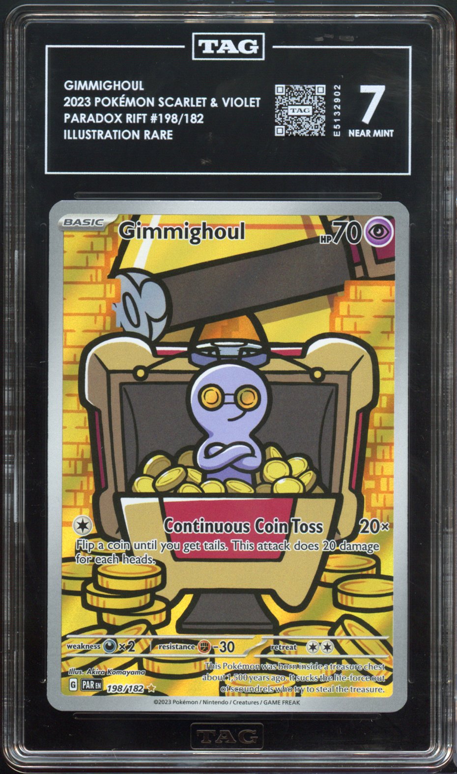 TAG 7 | Gimmighoul IR #198