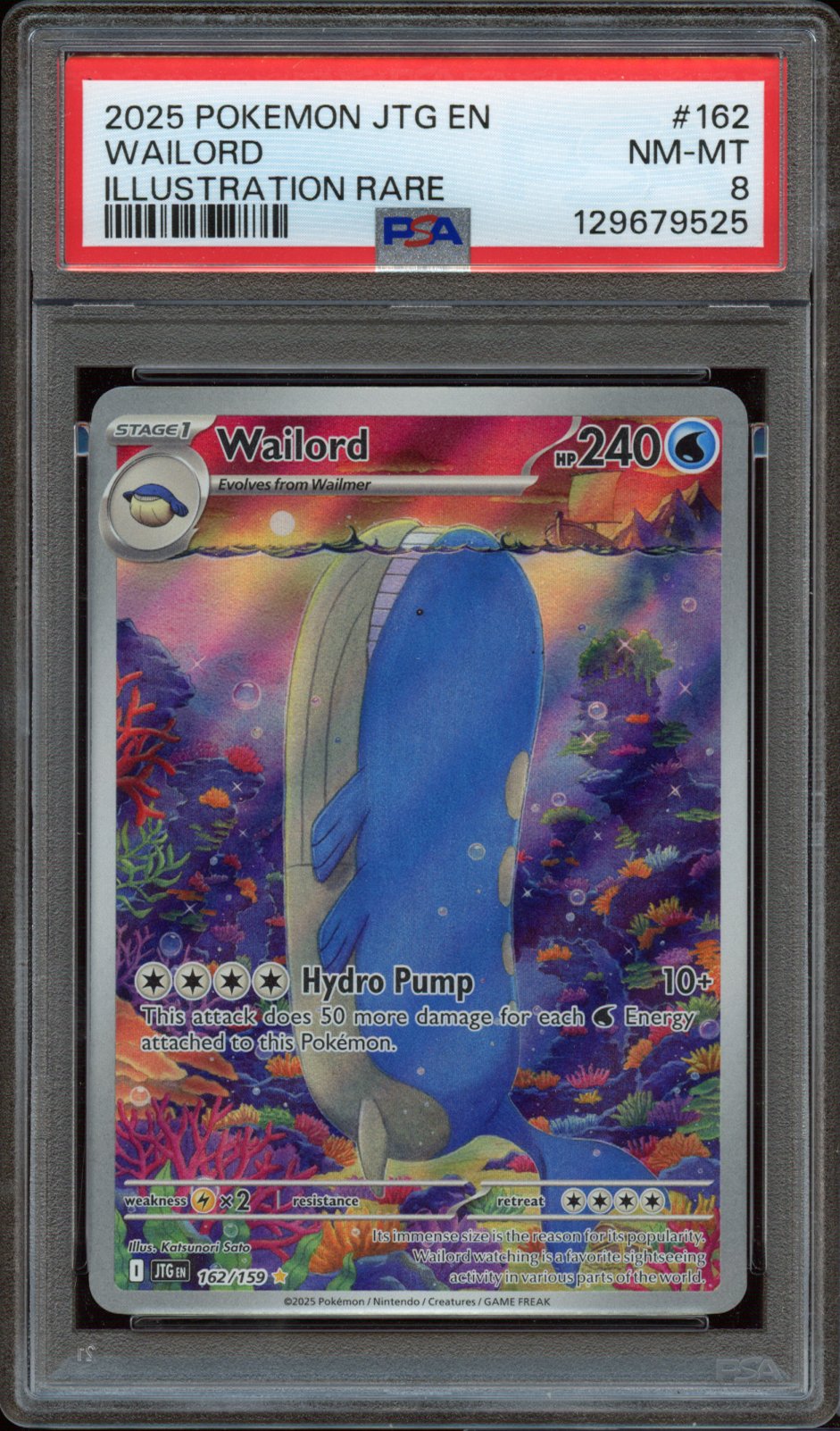 PSA 8 | Wailord #162