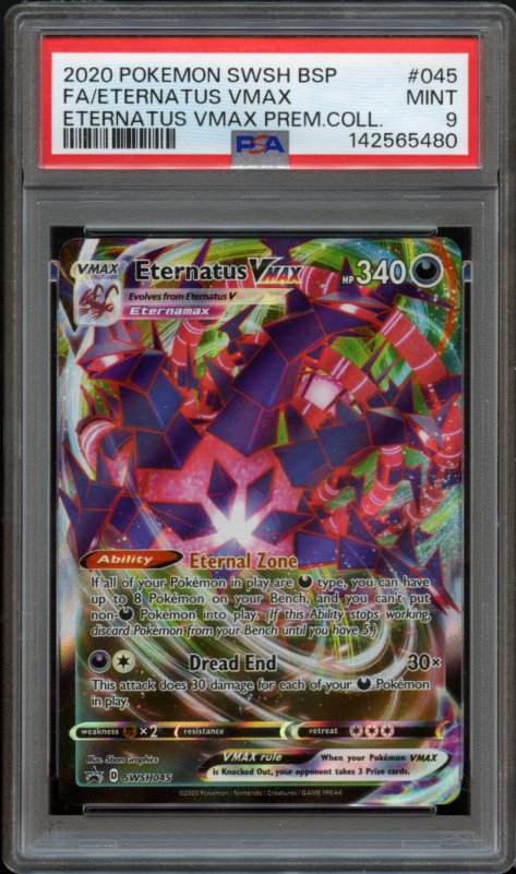 PSA 9 | Eternatus VMAX #045