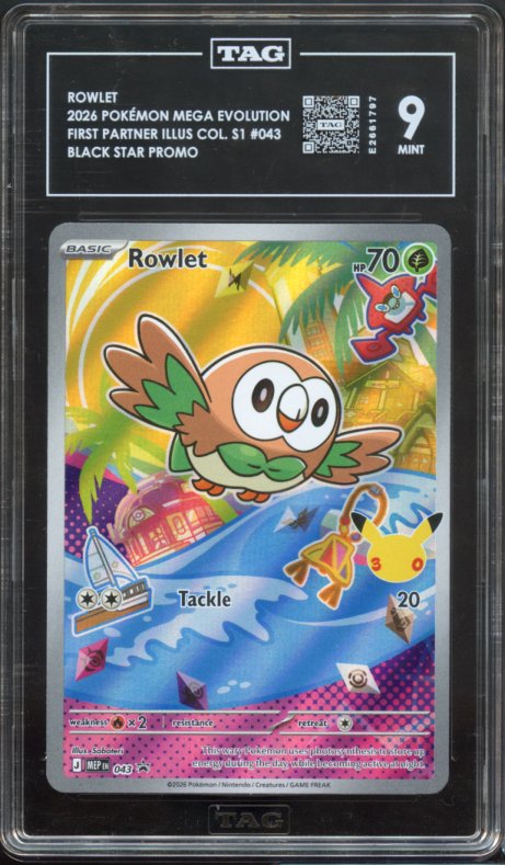 TAG 9 | Rowlet #043 Promo