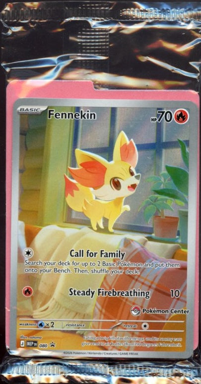 Fennekin #080 Pokémon Center Promo