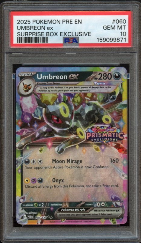 PSA 10 | Umbreon ex #060 Stamped