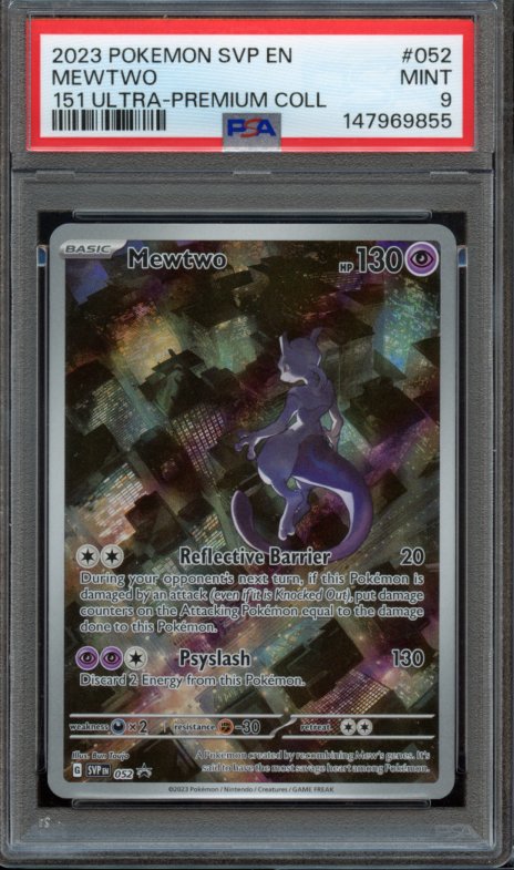 PSA 9 | Mewtwo #052 Promo