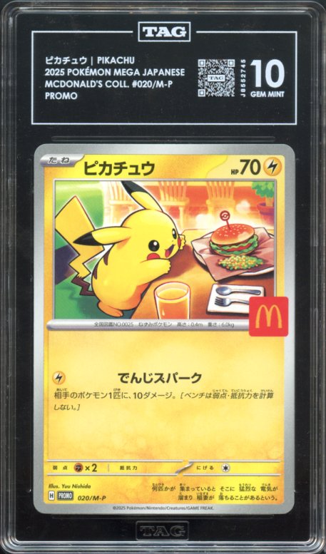 TAG 10 | Pikachu McDonald's Promo #020