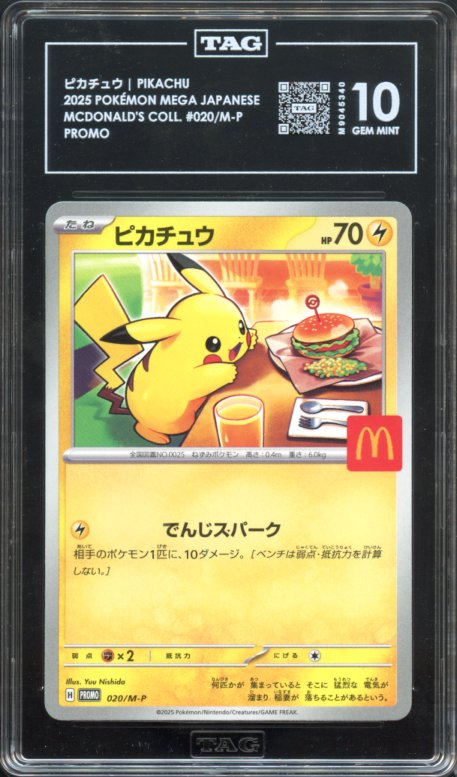 TAG 10 | Pikachu McDonald's Promo #020