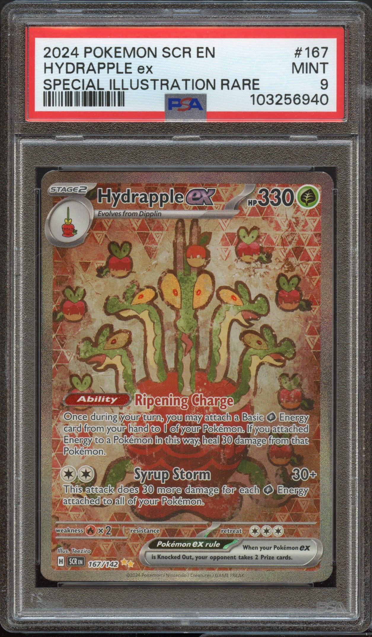 PSA 9 | Hydrapple ex Special Illustration Rare #167