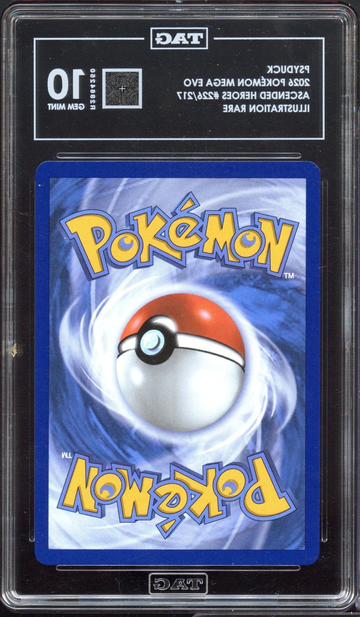TAG 10 | Psyduck Illustration Rare #223/217 Ascended Heroes