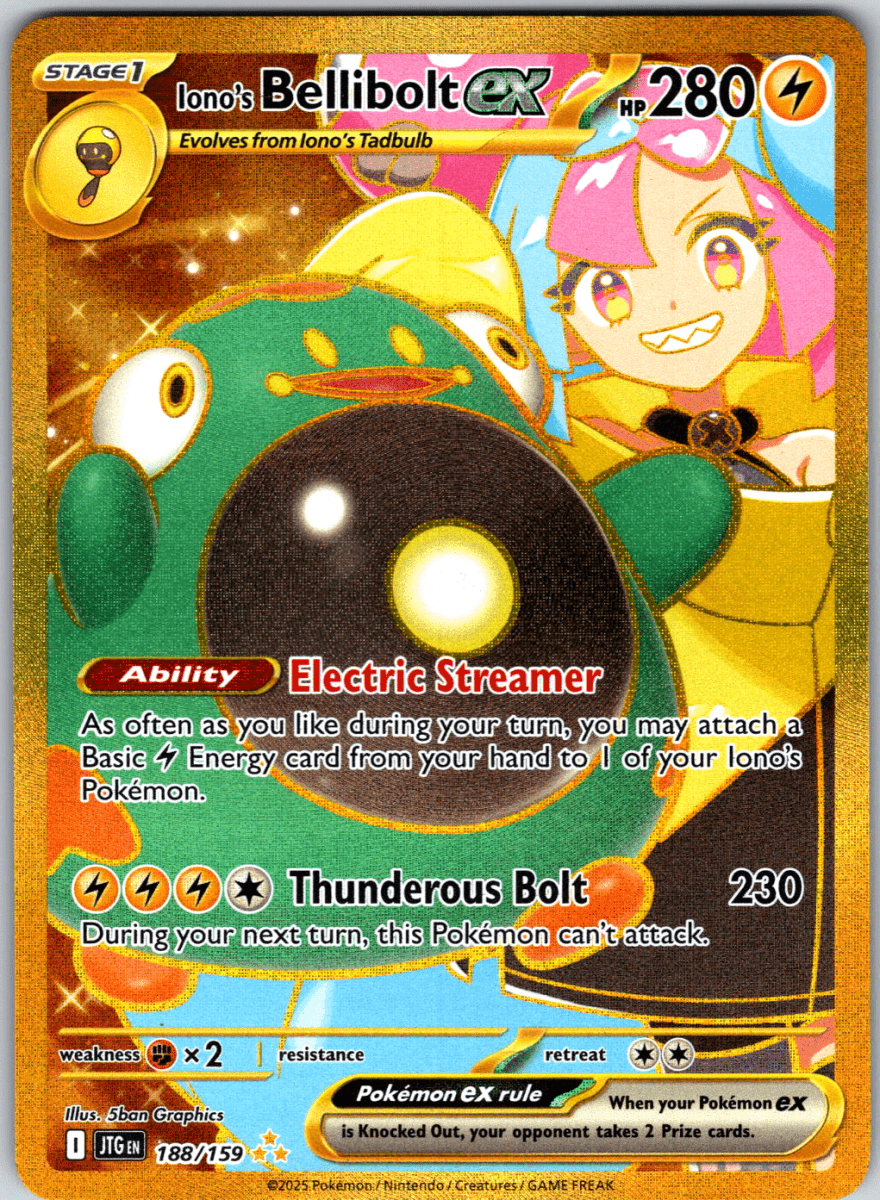 Iono's Bellibolt 188 - QuickTCG LLC