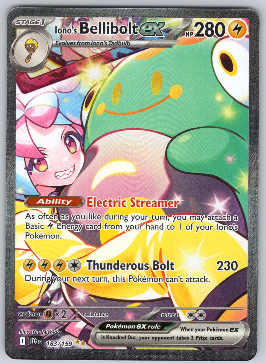 Iono's Bellibolt ex 183 - QuickTCG LLC