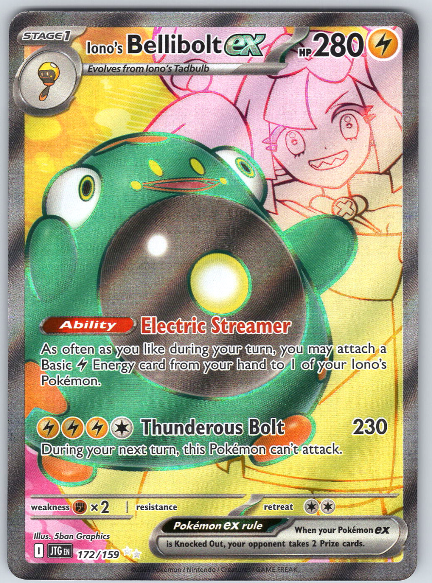 Iono's Bellibolt ex - QuickTCG LLC