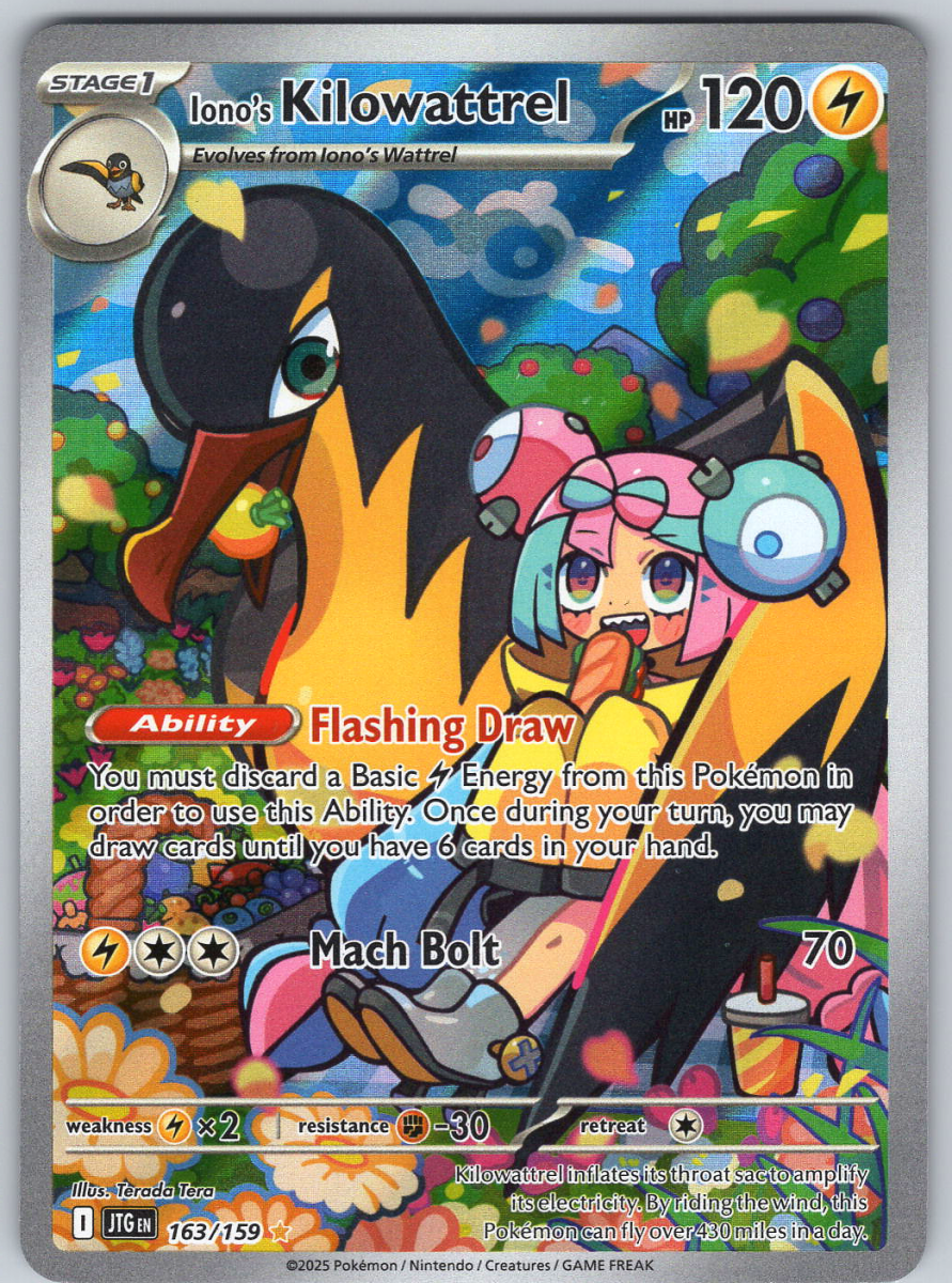 Iono's Kilowattrel 163 - QuickTCG LLC