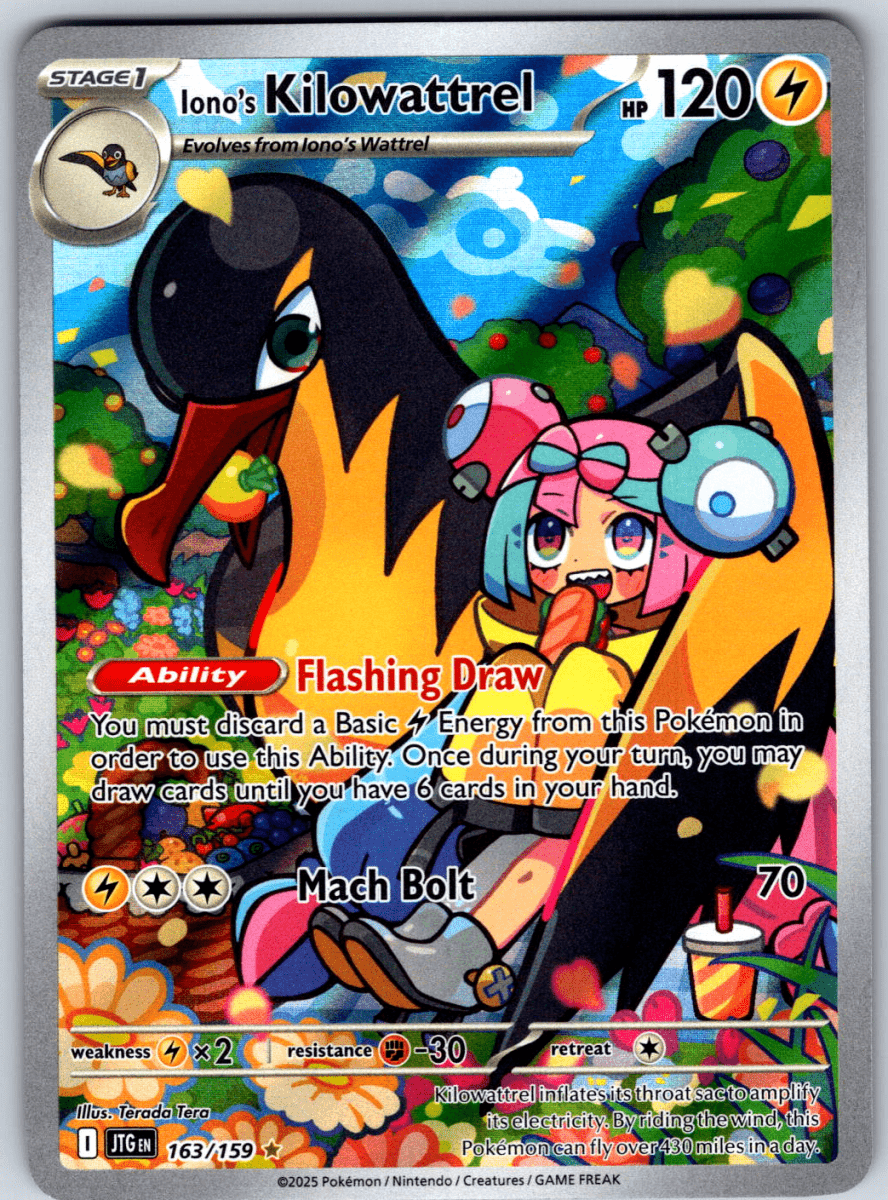 Iono's Kilowattrel 163 - QuickTCG LLC