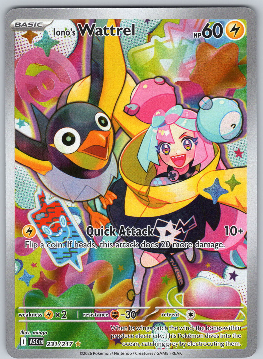 Iono's Wattrel 231 - QuickTCG LLC