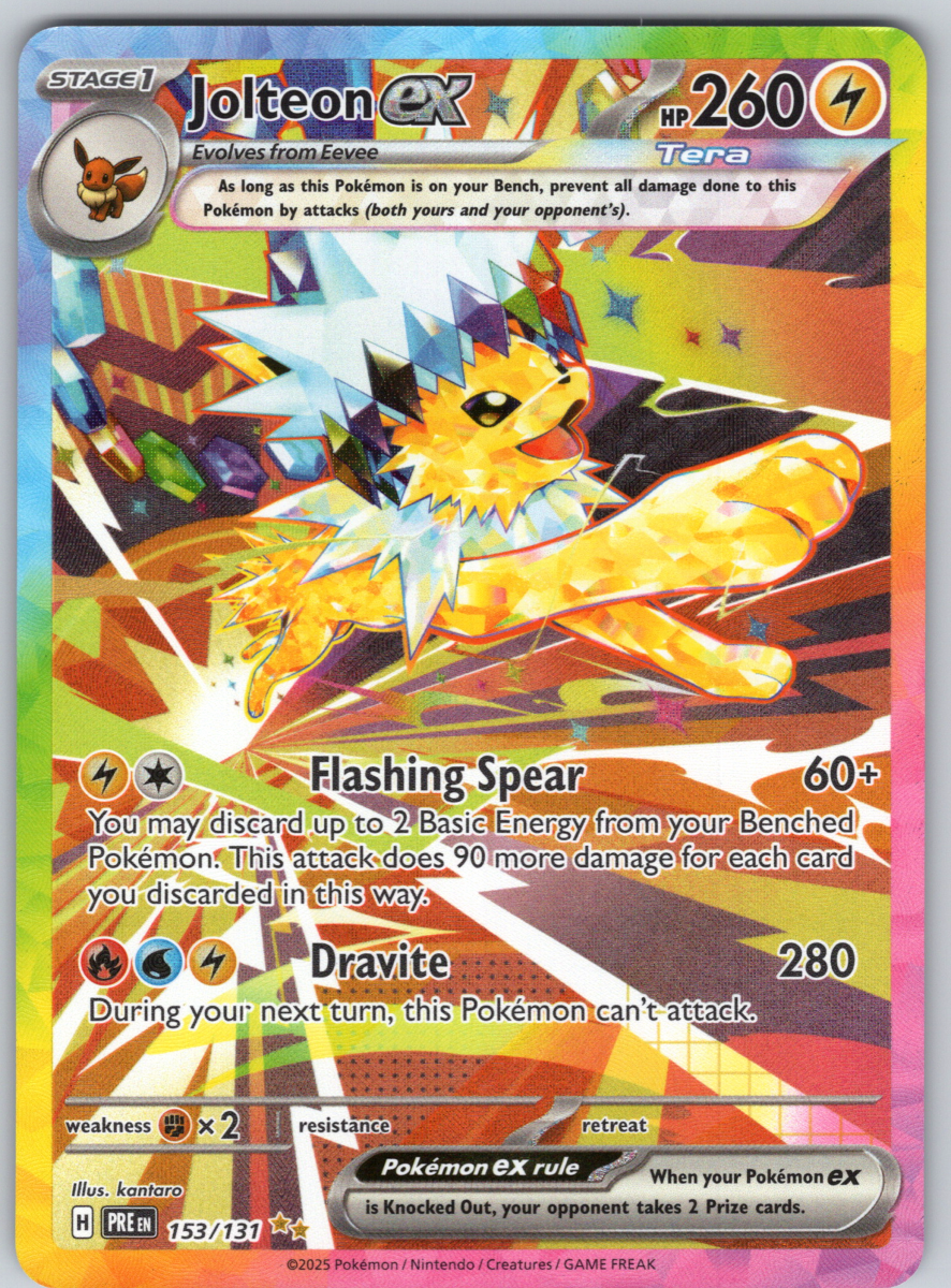 Jolteon ex 153 - QuickTCG LLC
