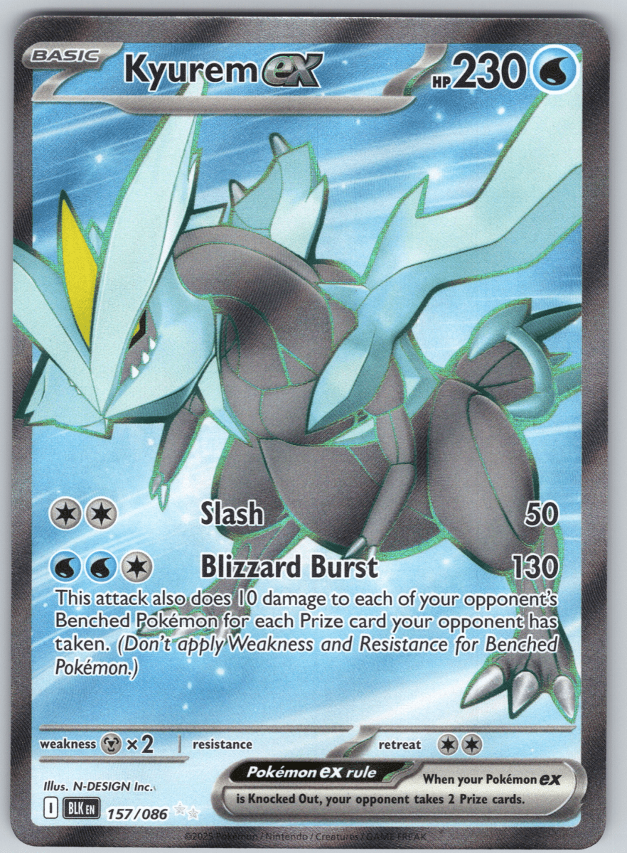 Kyurem ex 157 - QuickTCG LLC