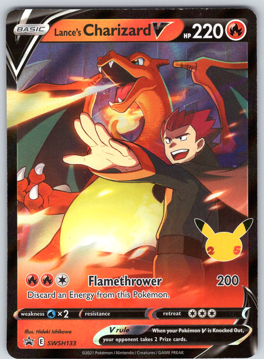 Lance's Charizard V - SWSH133 - QuickTCG LLC