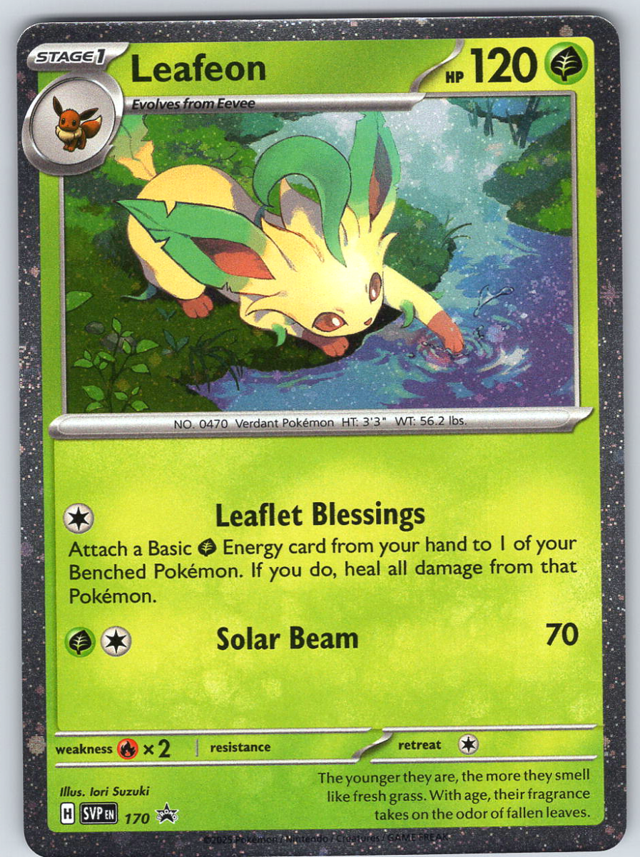 Leafeon - 170 (Cosmos Holo) 170 - QuickTCG LLC