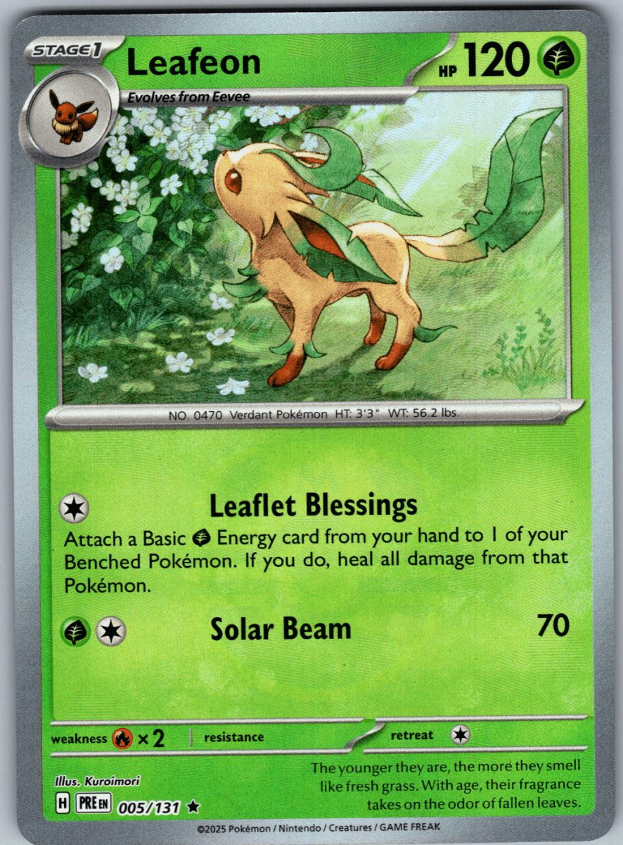 Leafeon Masterball 005 - QuickTCG LLC