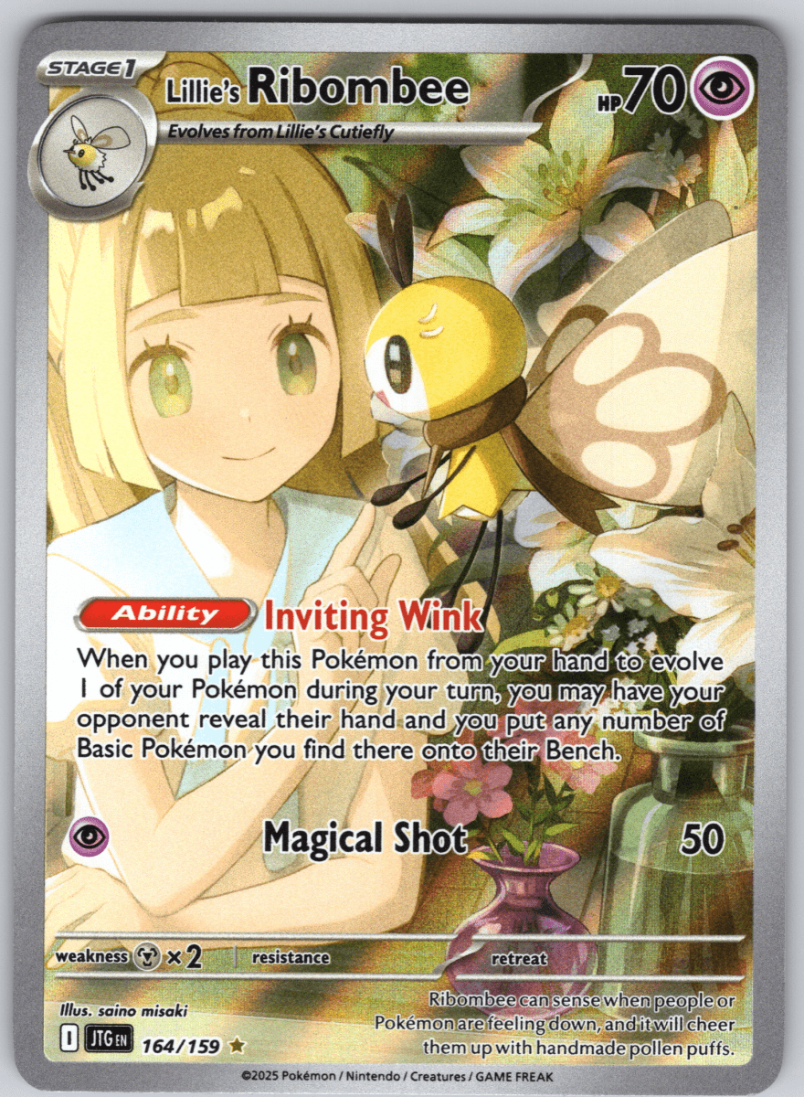 Lillie's Ribombee 164 - QuickTCG LLC
