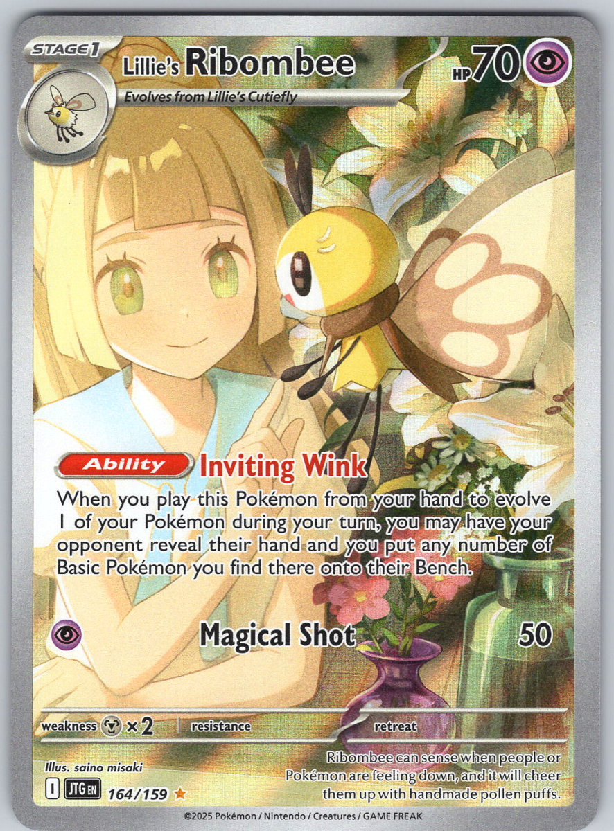 Lillie's Ribombee 164 - QuickTCG LLC