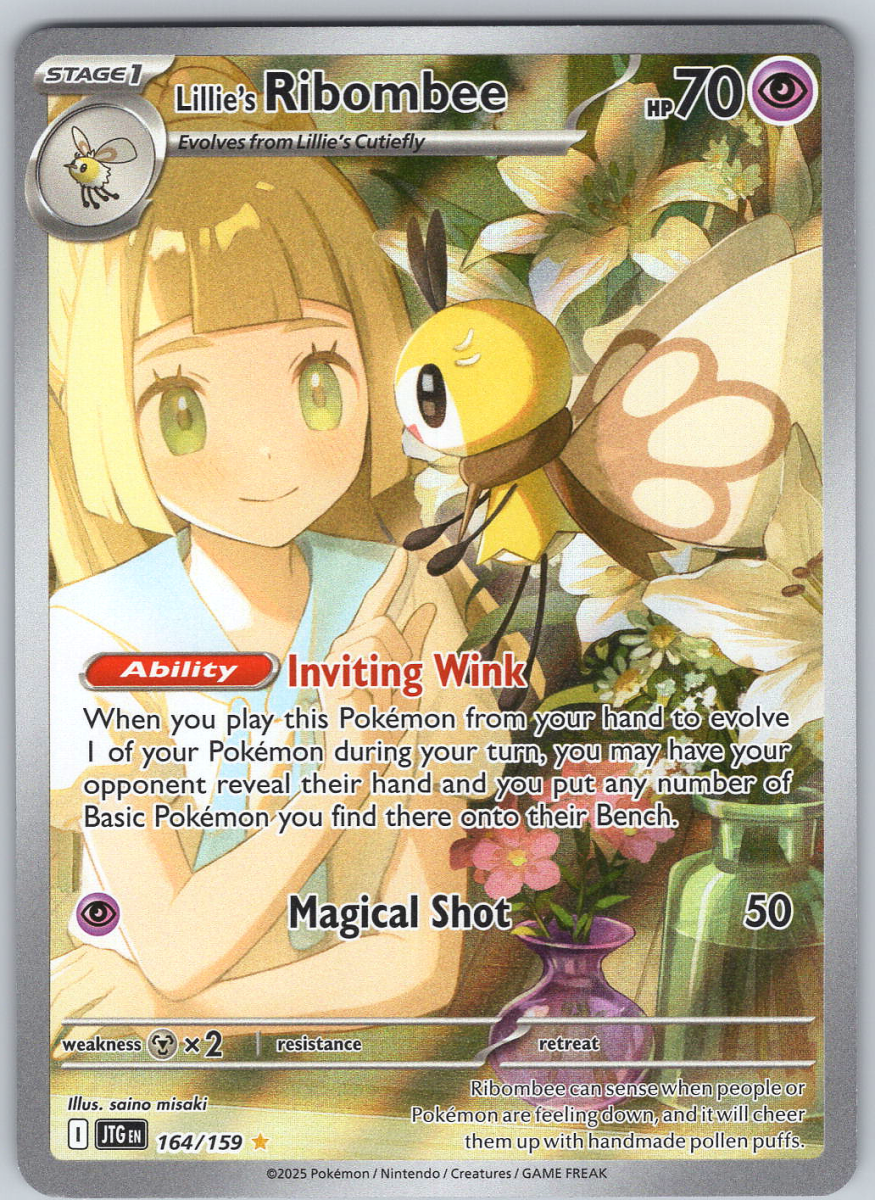 Lillie's Ribombee 164 - QuickTCG LLC