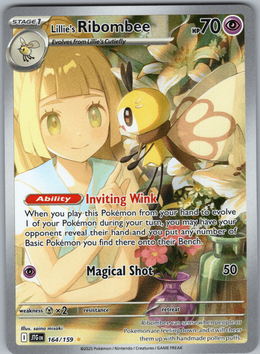 Lillie's Ribombee AR 164 - QuickTCG LLC