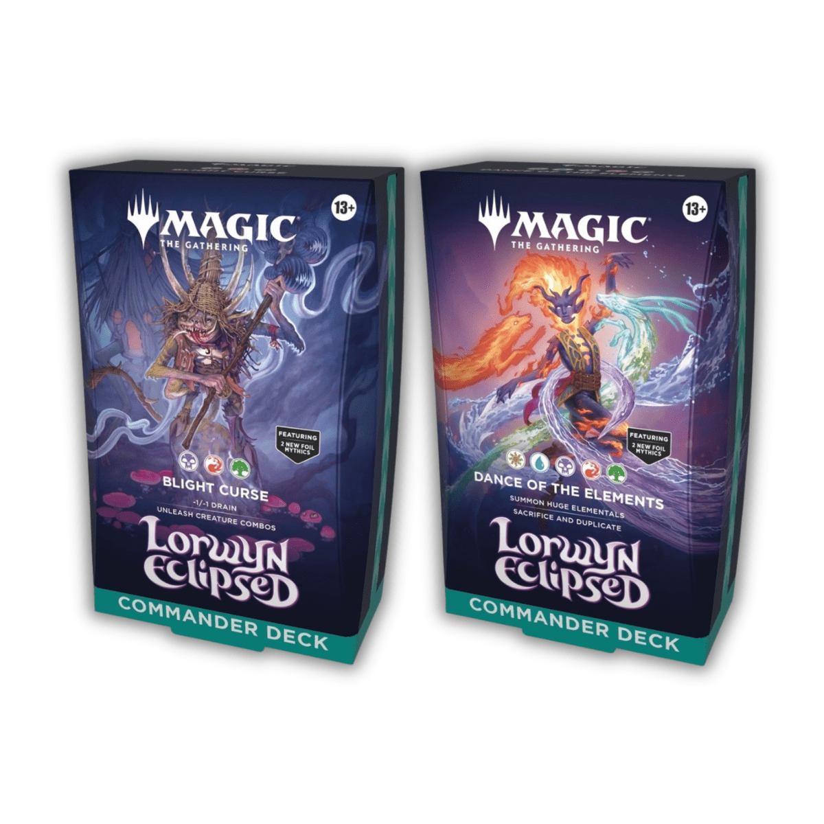 Lorwyn Eclipsed (ECL) - Commander Decks (Set of 2) - QuickTCG LLC