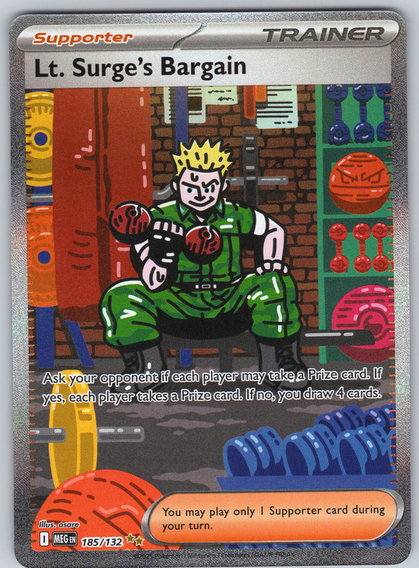 Lt's Surge's Bargain 185 - QuickTCG LLC