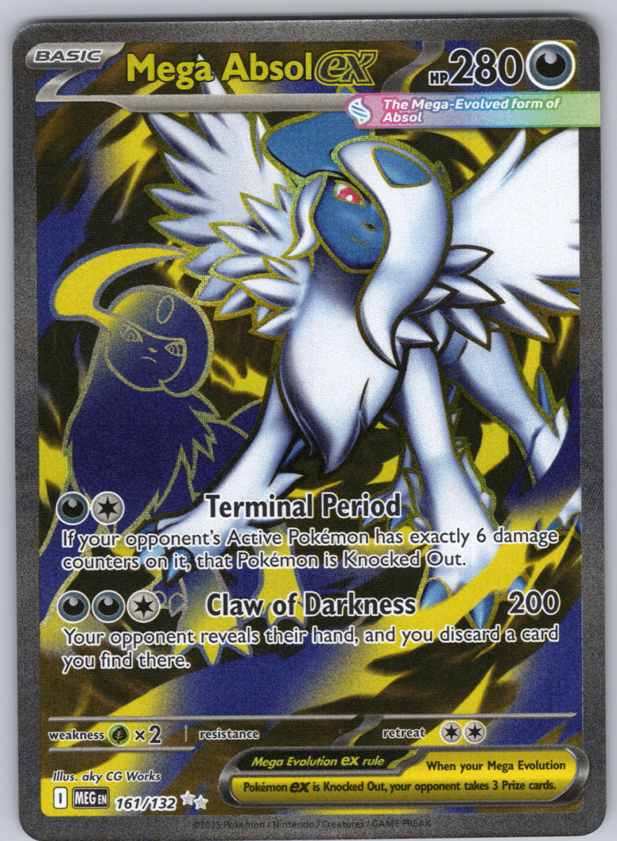 Mega Absol ex 161 - QuickTCG LLC