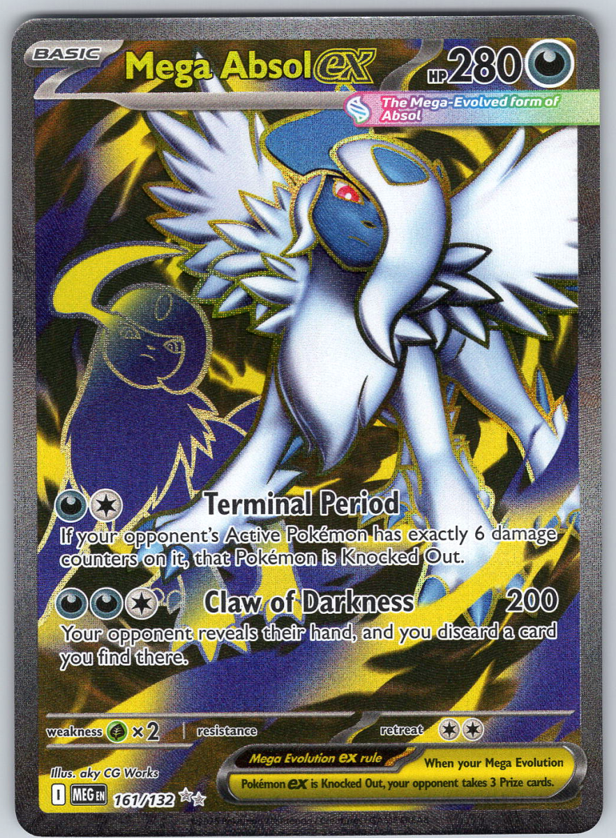 Mega Absol ex 161 - QuickTCG LLC