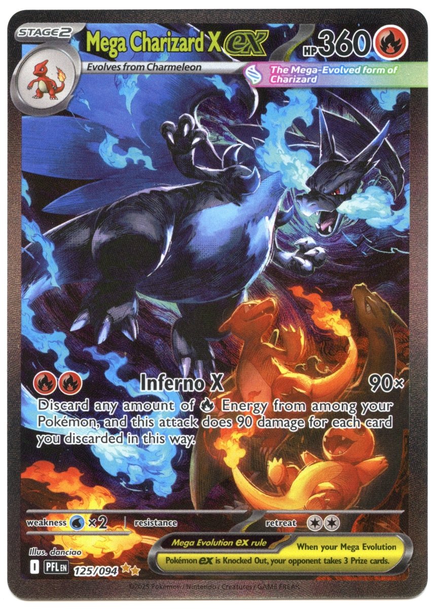 Mega Charizard ex 125 - QuickTCG LLC