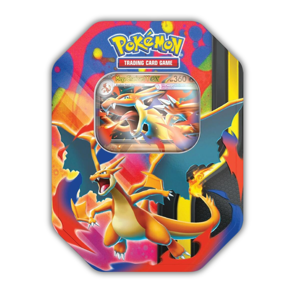 Mega Charizard Tin (Mega Charizard Y) - QuickTCG LLC