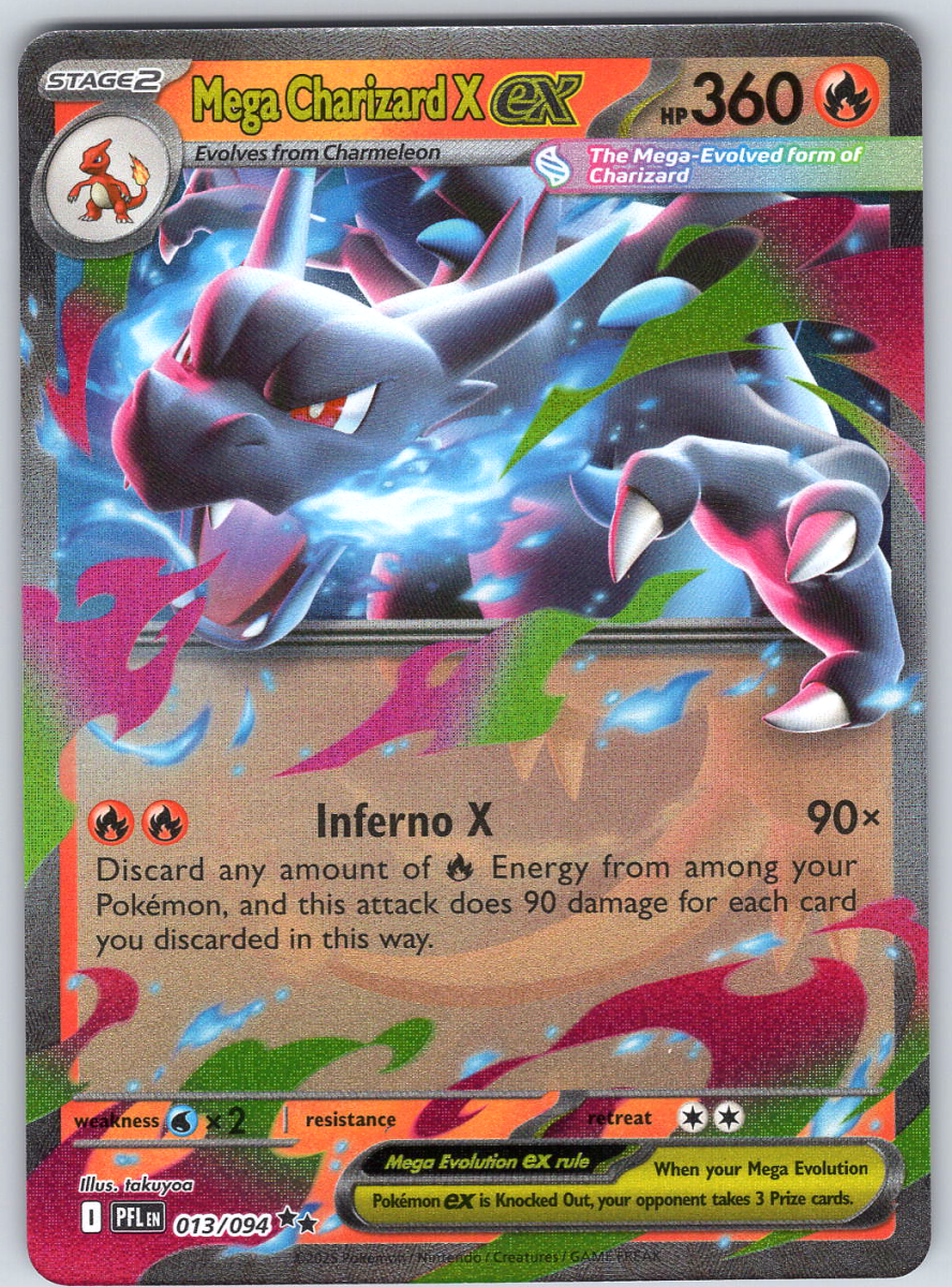 Mega Charizard X ex 013/094 - QuickTCG LLC