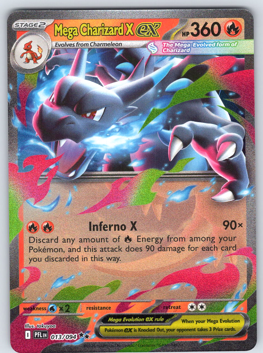 Mega Charizard X ex 013/094 - QuickTCG LLC
