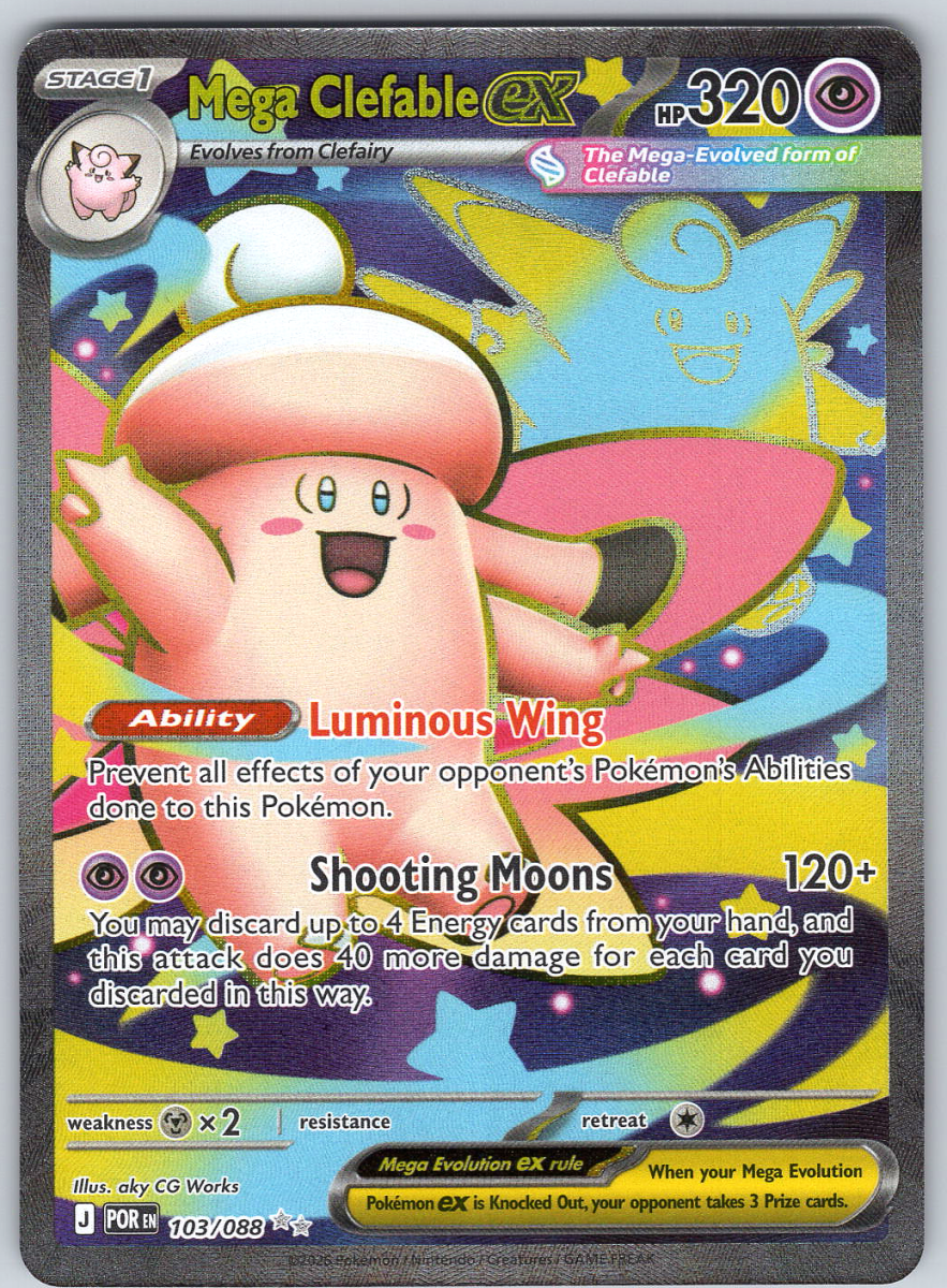 Mega Clefable 103 - QuickTCG LLC