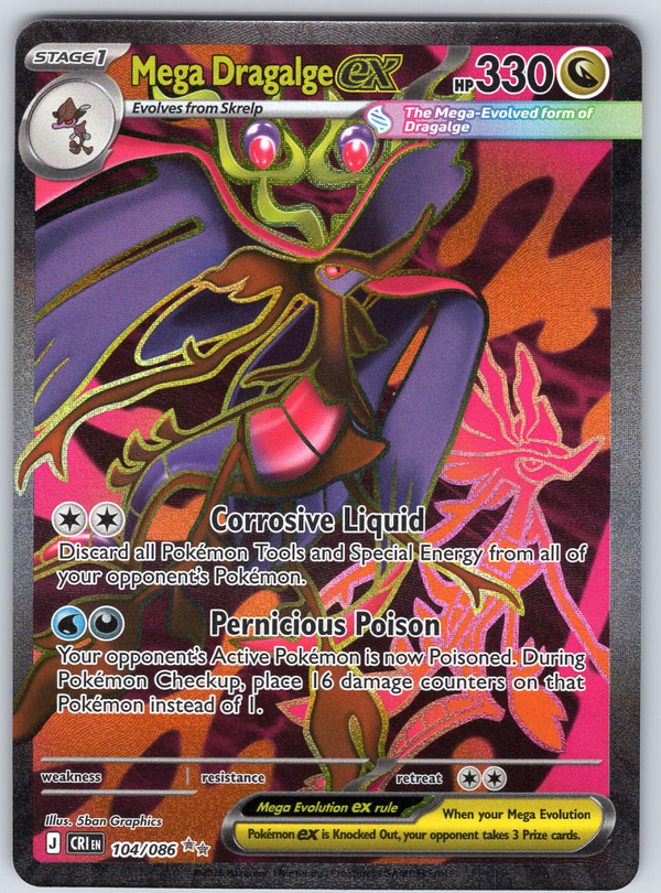 Mega Dragalge ex 104/086 - QuickTCG LLC