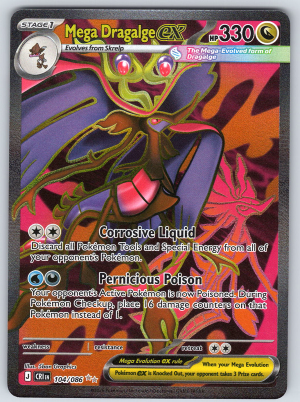 Mega Dragalge ex 104/086 - QuickTCG LLC