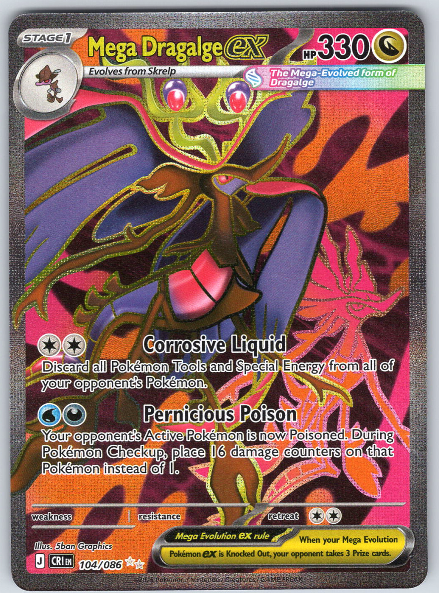 Mega Dragalge ex 104/086 - QuickTCG LLC