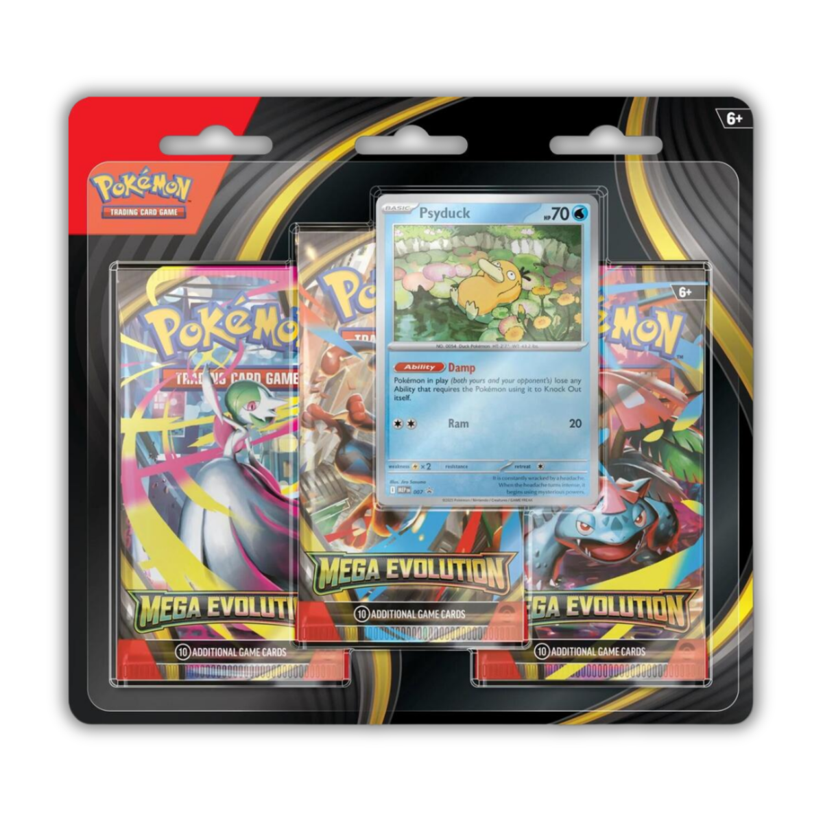 Mega Evolution: 3 - Pack Blister - QuickTCG LLC