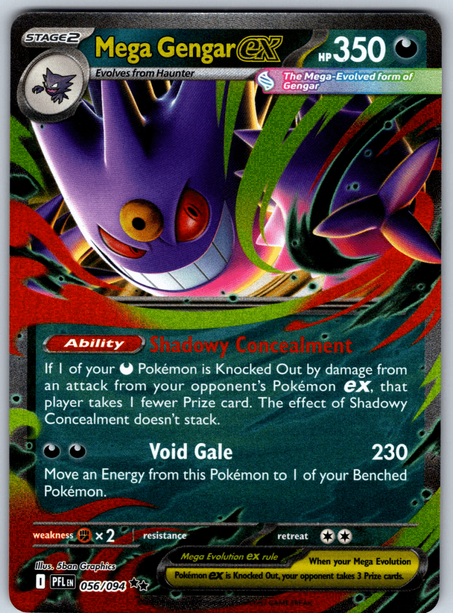Mega Gengar 056 - QuickTCG LLC